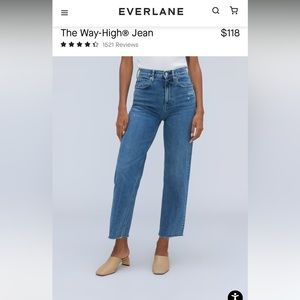 Everlane Way High Jeans